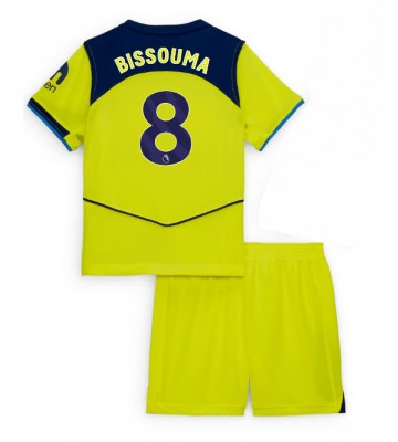 Lacne Dětský Futbalové dres Tottenham Hotspur Yves Bissouma #8 2025-26 Krátky Rukáv - Tretina (+ trenírky)